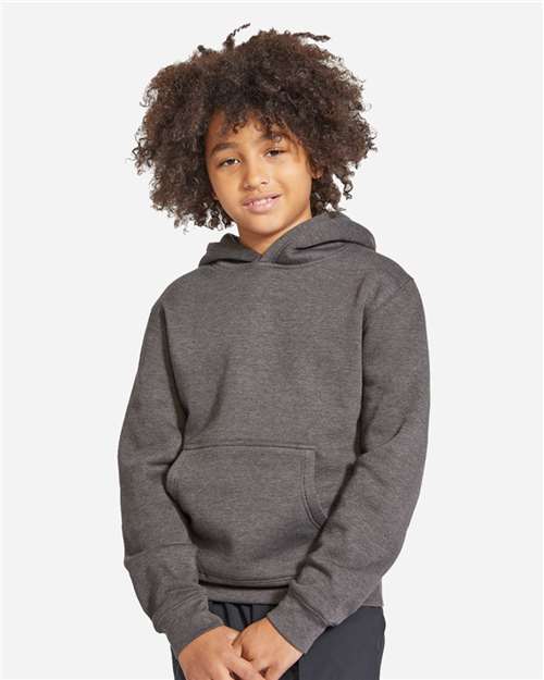Lane Seven LS1401Y Youth Premium Hoodie Sweatshirt - Front view