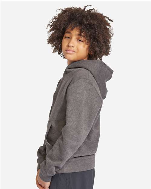 Lane Seven LS1401Y Youth Premium Hoodie Sweatshirt - Side view