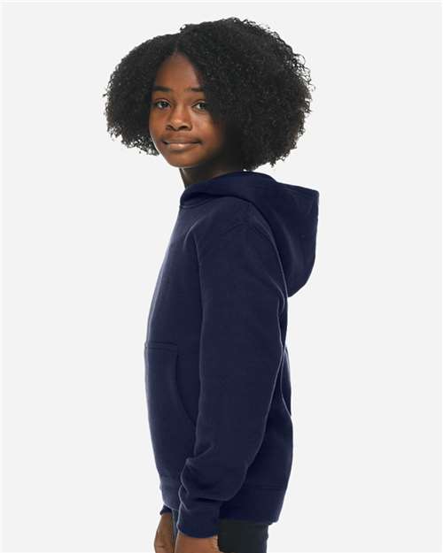 Lane Seven LS1401Y Youth Premium Hoodie Sweatshirt - Side view