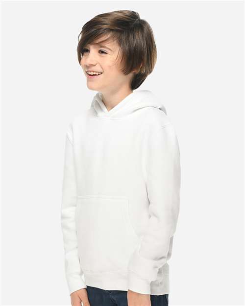 Lane Seven LS1401Y Youth Premium Hoodie Sweatshirt - Side view