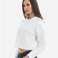 Lane Seven LS12000 Women's Cropped Hoodie Sweatshirt - Side view