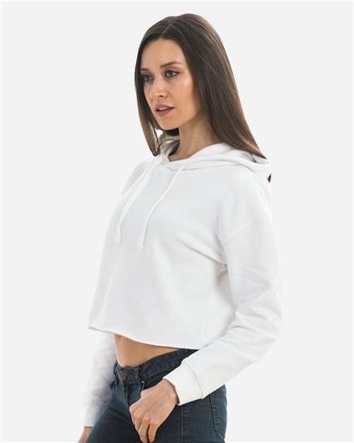 Lane Seven LS12000 Women's Cropped Hoodie Sweatshirt - Side view
