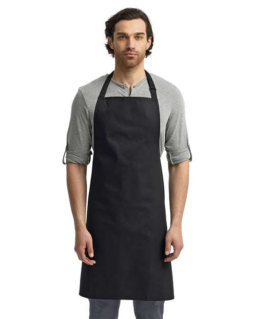 Artisan Collection by Reprime RP150 Recycled Bib Apron - Front view
