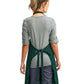 Artisan Collection by Reprime RP150 Recycled Bib Apron - Back view