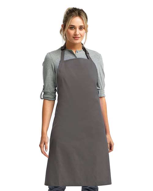 Artisan Collection by Reprime RP150 Recycled Bib Apron - Front view