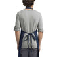 Artisan Collection by Reprime RP150 Recycled Bib Apron - Back view