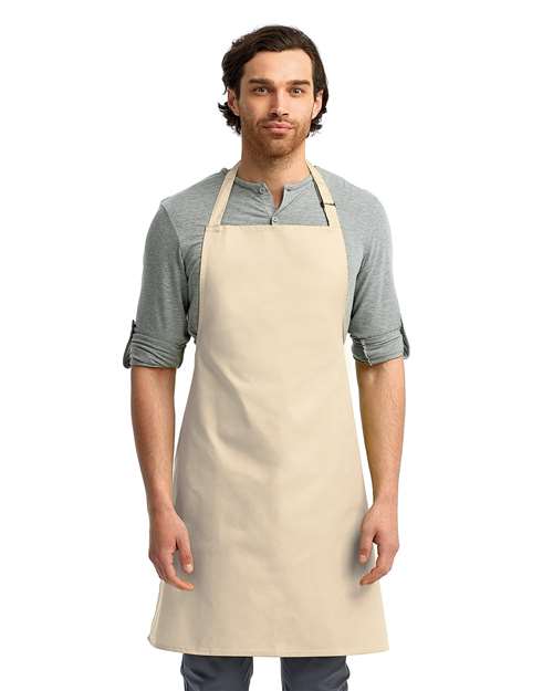 Artisan Collection by Reprime RP150 Recycled Bib Apron - Front view