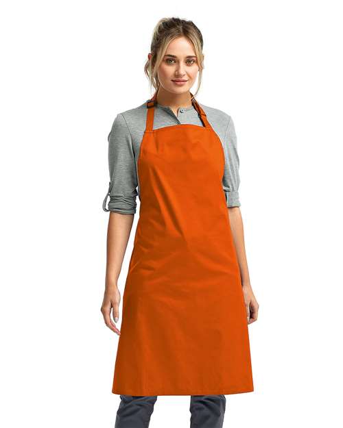 Artisan Collection by Reprime RP150 Recycled Bib Apron - Front view