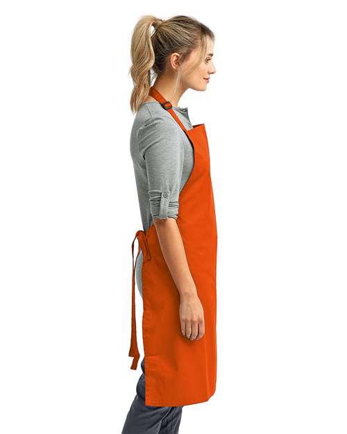 Artisan Collection by Reprime RP150 Recycled Bib Apron - Side view