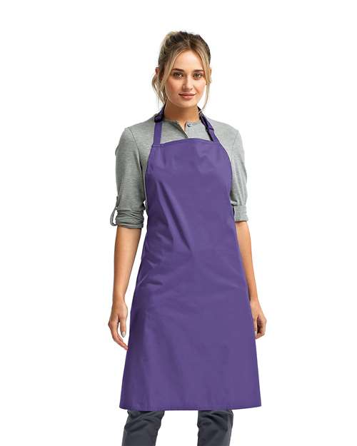 Artisan Collection by Reprime RP150 Recycled Bib Apron - Front view