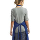 Artisan Collection by Reprime RP150 Recycled Bib Apron - Back view