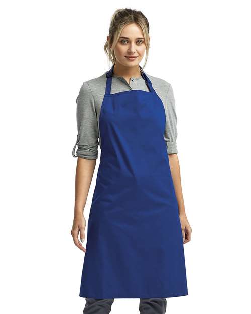 Artisan Collection by Reprime RP150 Recycled Bib Apron - Front view