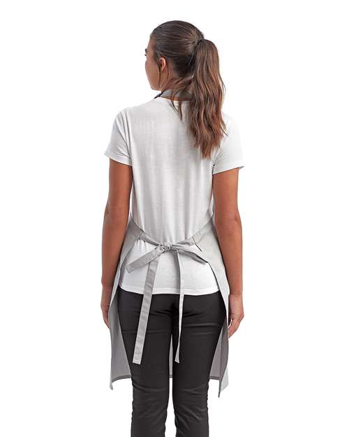 Artisan Collection by Reprime RP150 Recycled Bib Apron - Back view