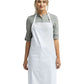 Artisan Collection by Reprime RP150 Recycled Bib Apron - Front view