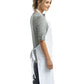 Artisan Collection by Reprime RP150 Recycled Bib Apron - Side view