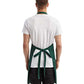 Artisan Collection by Reprime RP154 Recycled Pocket Bib Apron - Back view