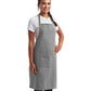 Artisan Collection by Reprime RP154 Recycled Pocket Bib Apron - Side view
