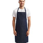 Artisan Collection by Reprime RP154 Recycled Pocket Bib Apron - Front view