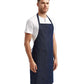 Artisan Collection by Reprime RP154 Recycled Pocket Bib Apron - Side view
