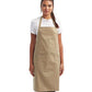 Artisan Collection by Reprime RP154 Recycled Pocket Bib Apron - Front view
