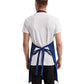 Artisan Collection by Reprime RP154 Recycled Pocket Bib Apron - Back view