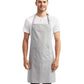 Artisan Collection by Reprime RP154 Recycled Pocket Bib Apron - Front view