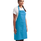 Artisan Collection by Reprime RP154 Recycled Pocket Bib Apron - Side view