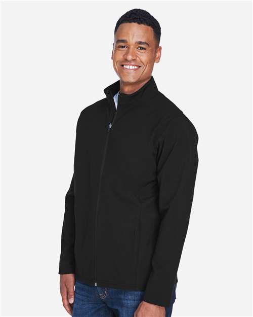 Team 365 TT80 Men's Leader Soft Shell Jacket - Side view