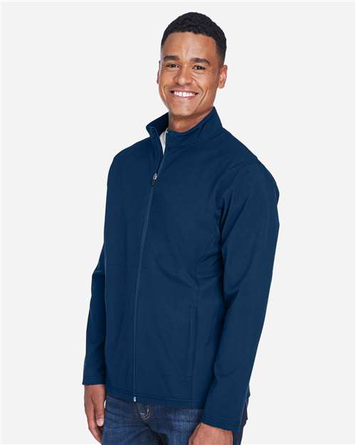 Team 365 TT80 Men's Leader Soft Shell Jacket - Side view