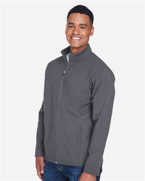 Team 365 TT80 Men's Leader Soft Shell Jacket - Side view