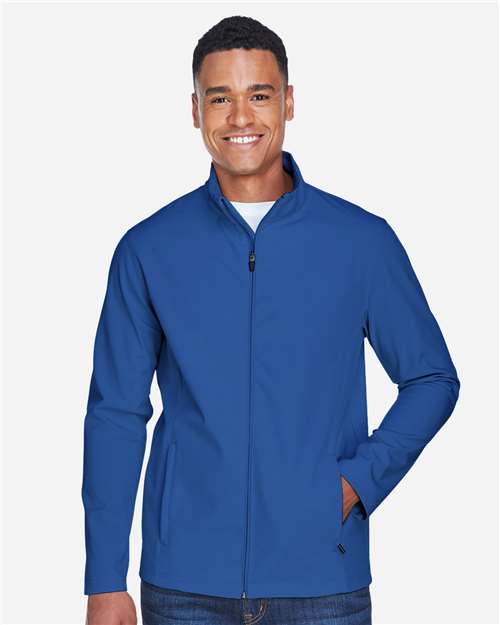 Team 365 TT80 Men's Leader Soft Shell Jacket - Front view
