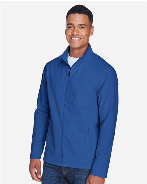 Team 365 TT80 Men's Leader Soft Shell Jacket - Side view