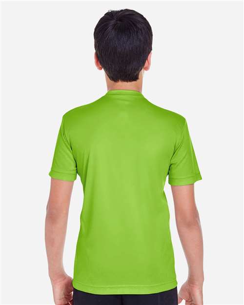 Team 365 TT11Y Youth Zone Performance T-Shirt - Back view