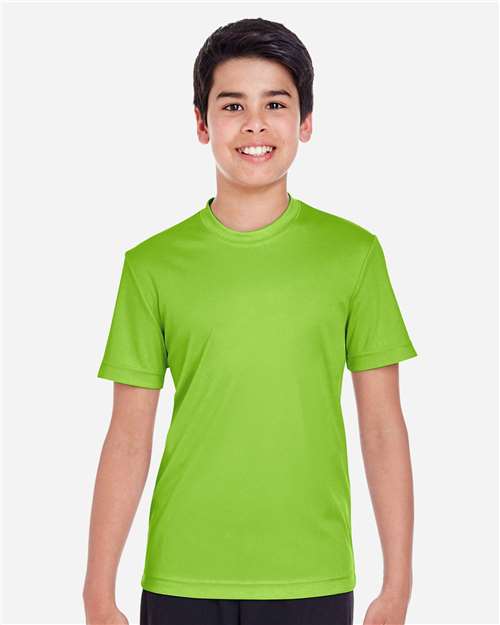 Team 365 TT11Y Youth Zone Performance T-Shirt - Front view
