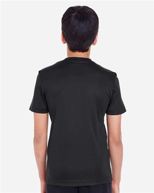 Team 365 TT11Y Youth Zone Performance T-Shirt - Back view