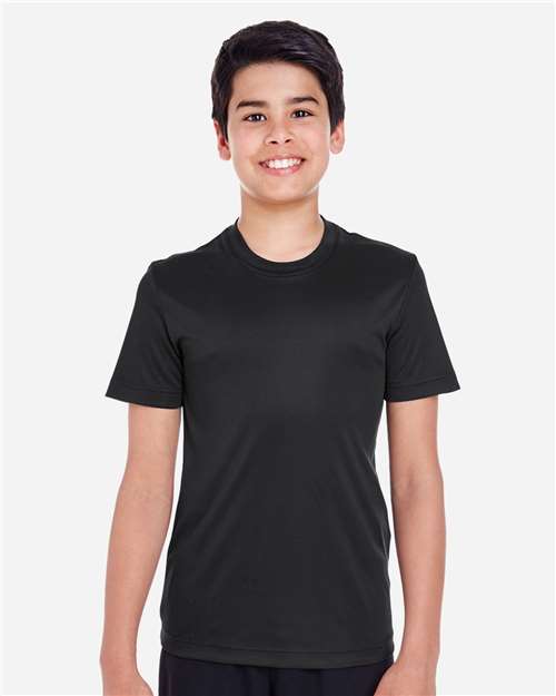 Team 365 TT11Y Youth Zone Performance T-Shirt - Front view