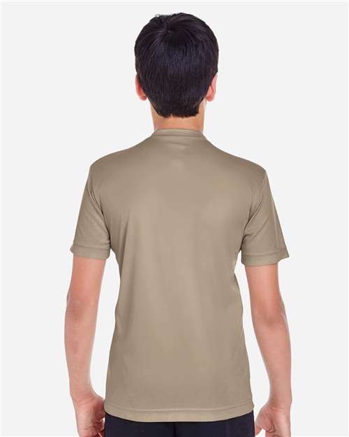 Team 365 TT11Y Youth Zone Performance T-Shirt - Back view