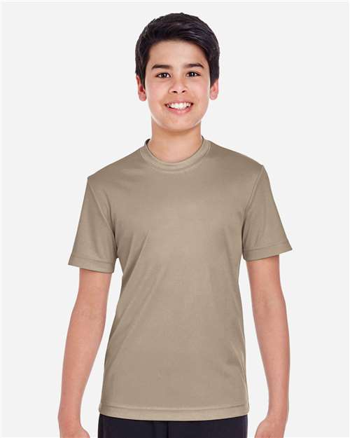 Team 365 TT11Y Youth Zone Performance T-Shirt - Front view