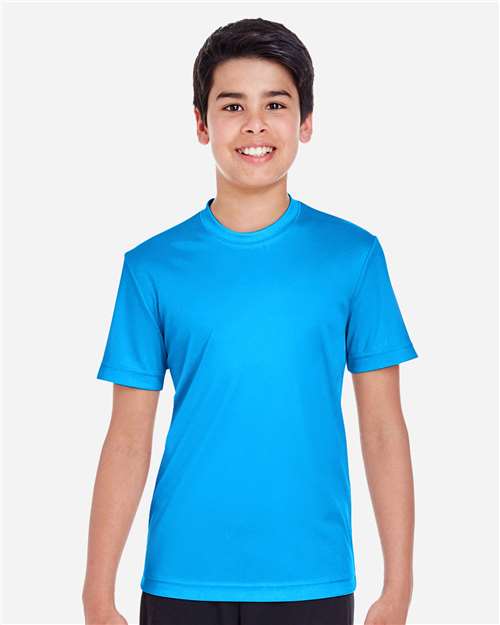 Team 365 TT11Y Youth Zone Performance T-Shirt - Front view