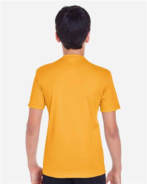 Team 365 TT11Y Youth Zone Performance T-Shirt - Back view