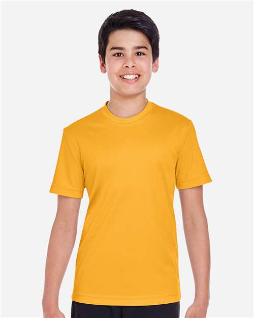 Team 365 TT11Y Youth Zone Performance T-Shirt - Front view
