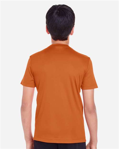 Team 365 TT11Y Youth Zone Performance T-Shirt - Back view