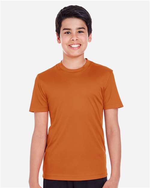 Team 365 TT11Y Youth Zone Performance T-Shirt - Front view