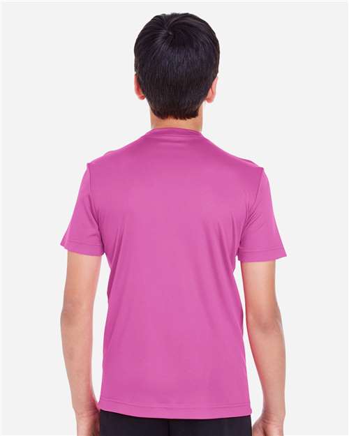 Team 365 TT11Y Youth Zone Performance T-Shirt - Back view