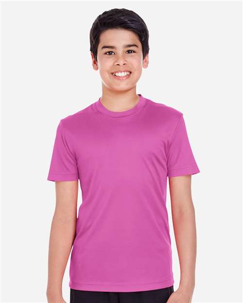 Team 365 TT11Y Youth Zone Performance T-Shirt - Front view