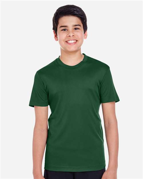 Team 365 TT11Y Youth Zone Performance T-Shirt - Front view