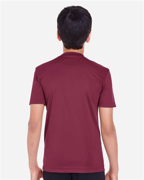 Team 365 TT11Y Youth Zone Performance T-Shirt - Back view