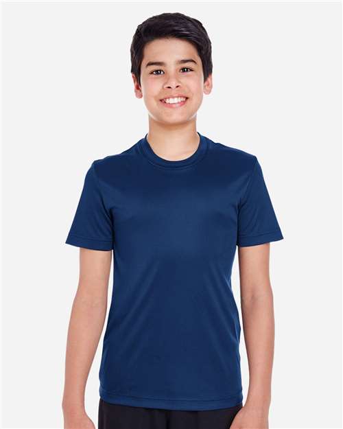 Team 365 TT11Y Youth Zone Performance T-Shirt - Front view