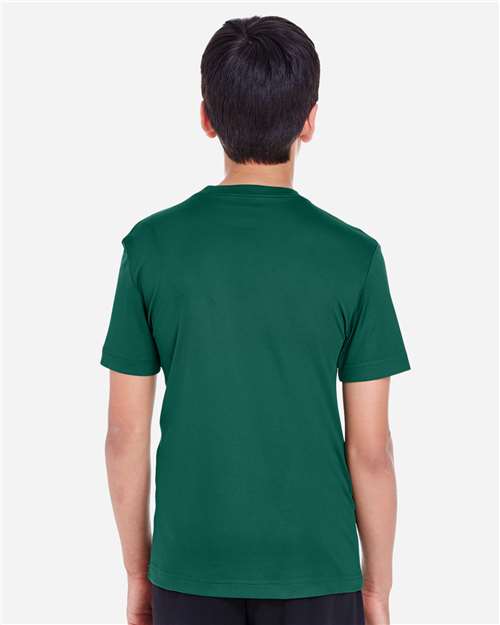 Team 365 TT11Y Youth Zone Performance T-Shirt - Back view