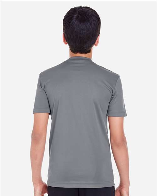 Team 365 TT11Y Youth Zone Performance T-Shirt - Back view
